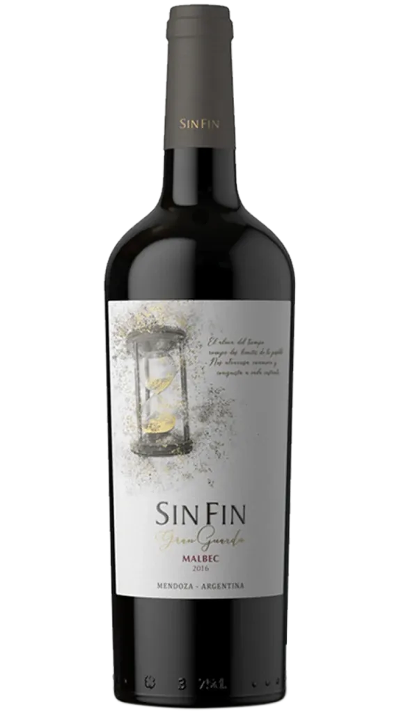 Botella de Gran Guarda Malbec, Malbec